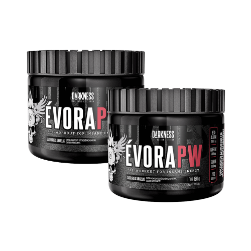 2 UNIDADES de Pré Treino Évora 150g (30 doses cada)