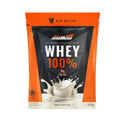 Whey 100% New Millen 900g Refil